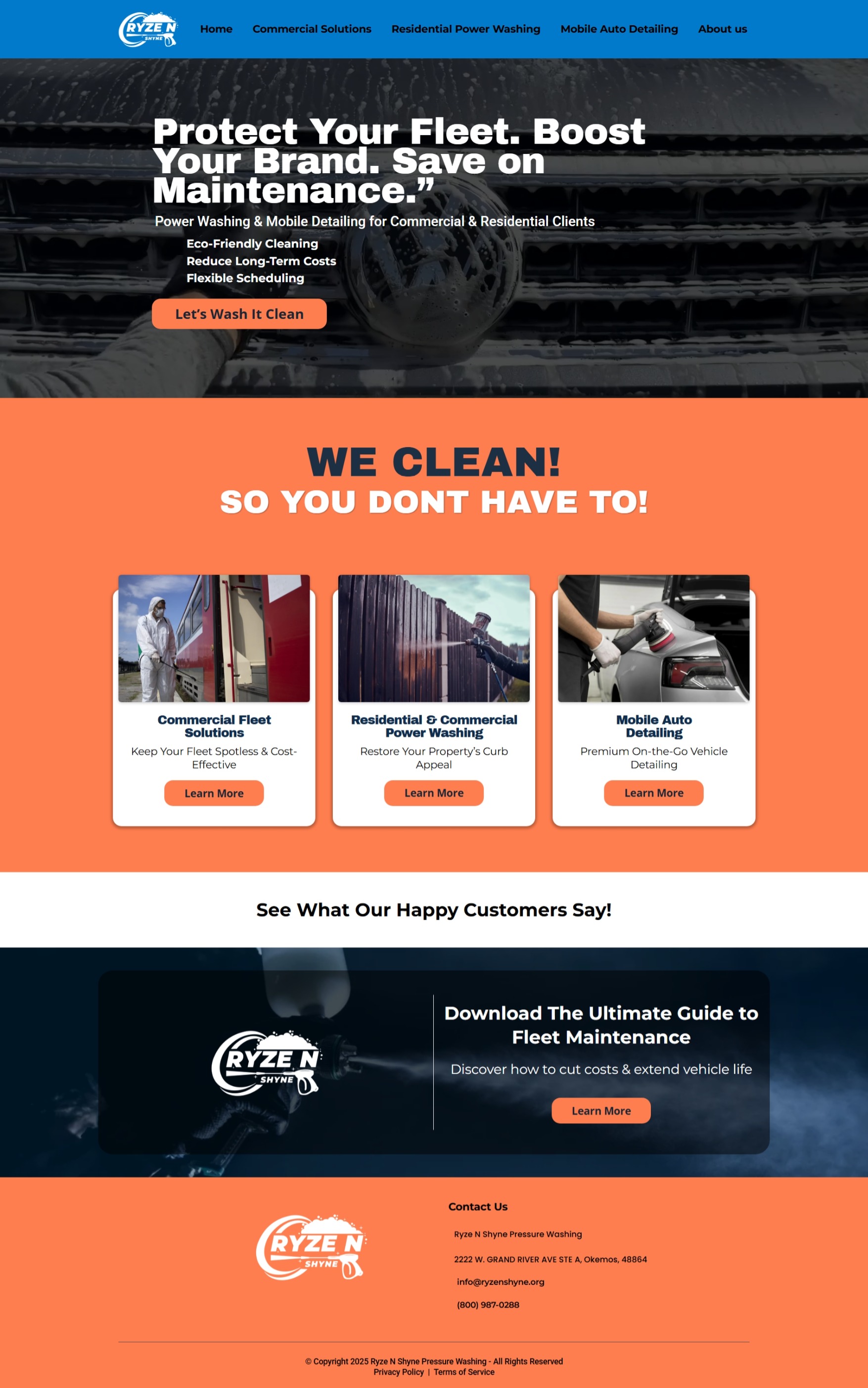 Industrial web architecture screenshot